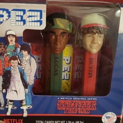 Stranger Things PEZ Dispenser Collector  Set. Sealed  