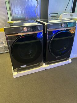 Samsung Front Load Washer and Gas Dryer!
