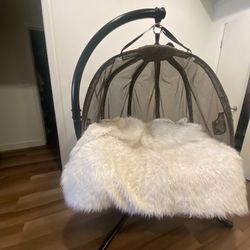 Hanging Egg Chair With Stand 