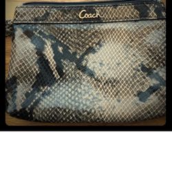 Mini Coach Wristlet 