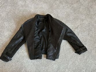 Black leather Jacket