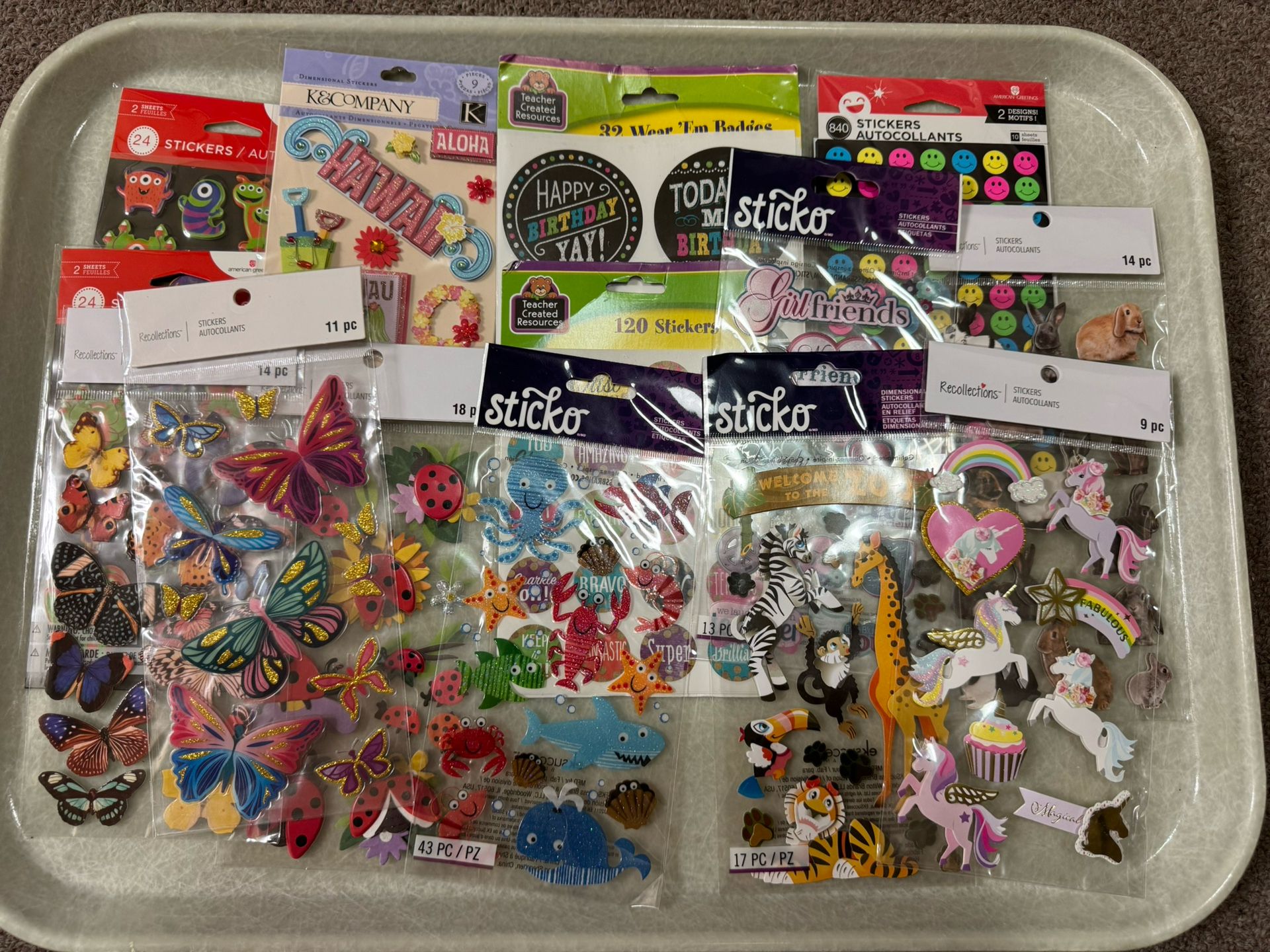 Sticker Package STICKERS. 14 PACKAGES. NEW. for Sale in San Bernardino, CA - OfferUp