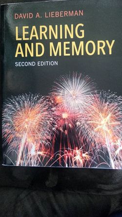 Learning and memory by David Lierman second edition