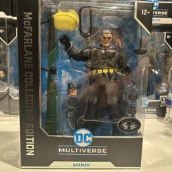 McFarlane DC Multiverse CE Battle Damage Batman (Platinum)