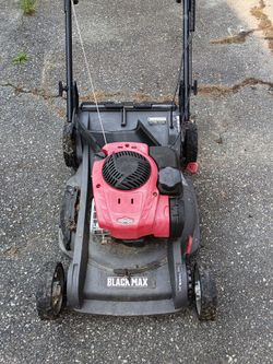 Self propelled push mow