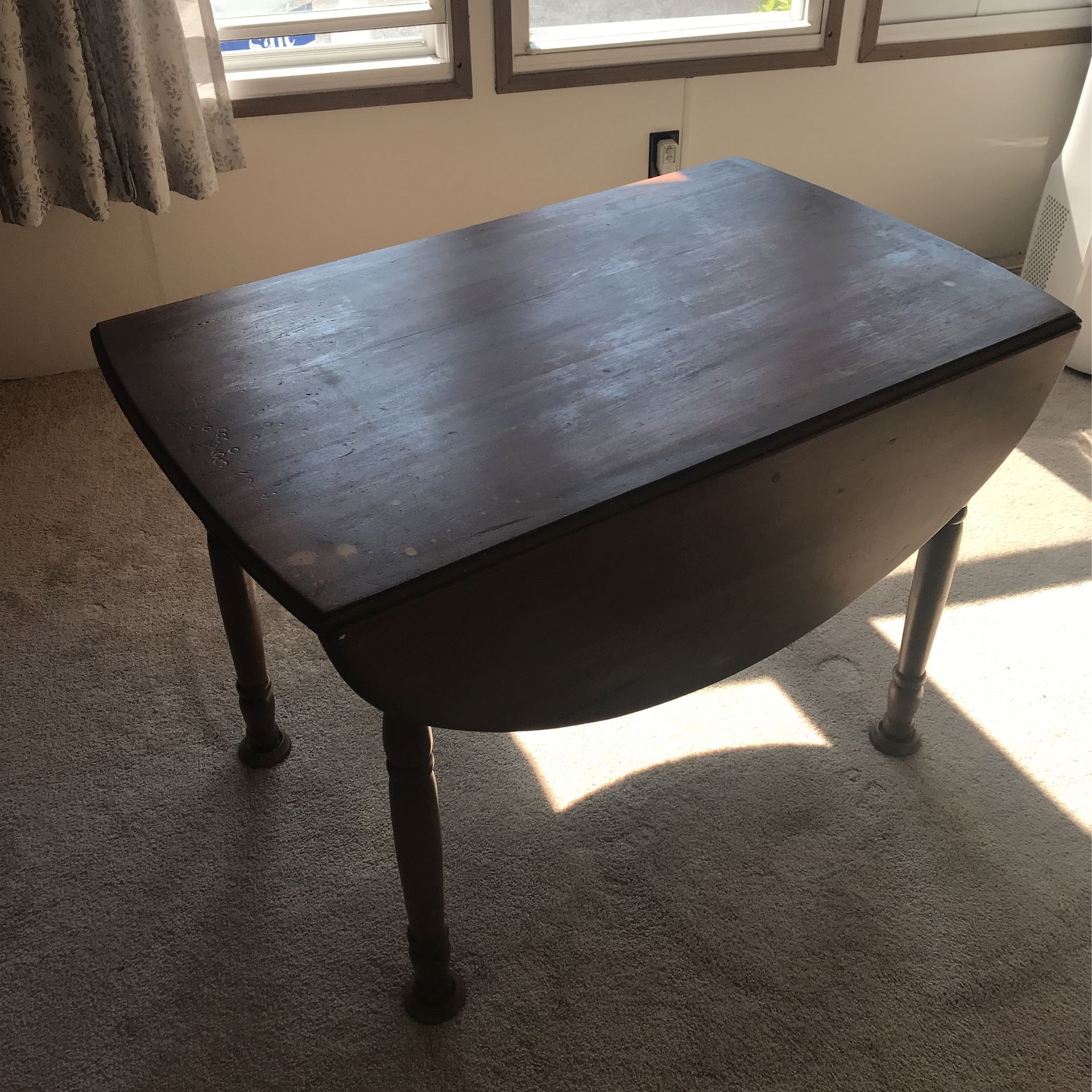 Antique Drop Leaf Dining Table