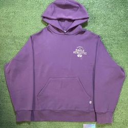 American Eagle X Russell purple hoodie