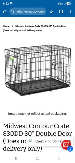 Dog Crate Contour 830dd 31 X 20 Inches