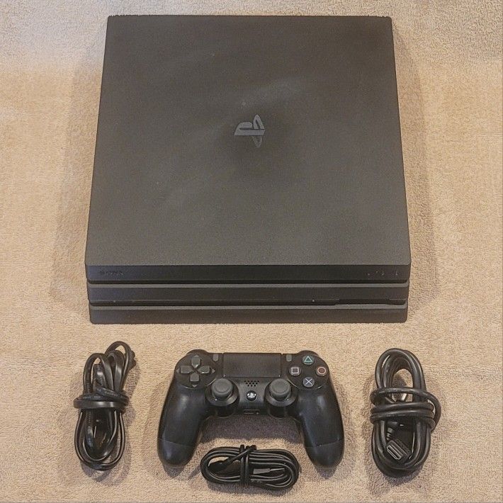 AWESOME SONY PS4 PRO SYSTEM SETUP * SONY PLAYSTATION 4 CONSOLE 1TB 4K HD VIDEO GAME DISK