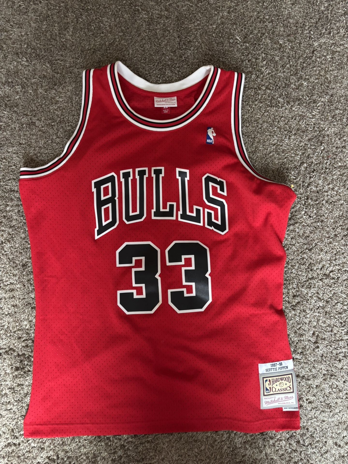 Scottie Pippen Bulls Jersey β XL Mitchell & Ness Hardwood Classics