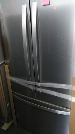 Brand New 3 doors whirlpool stainless steel fridge