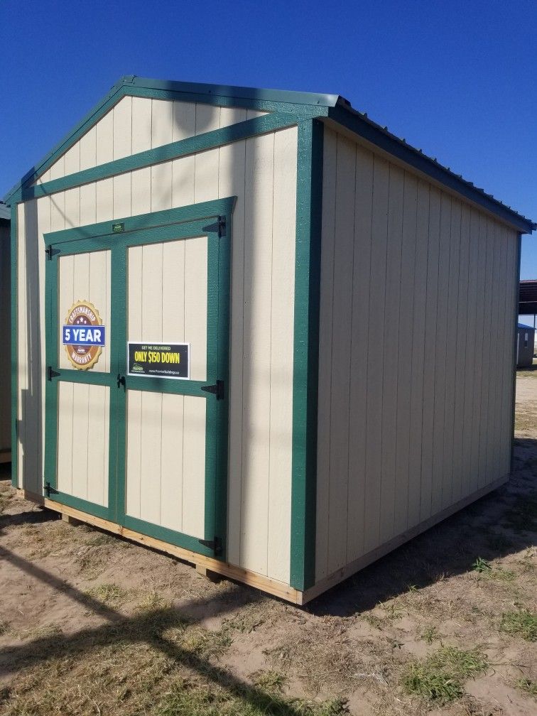 STORAGE SHEDS on SALE NOW. SierraCabins MISSION