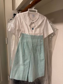 Boys shirt, size 6 and boys pants Size 6, vintage.