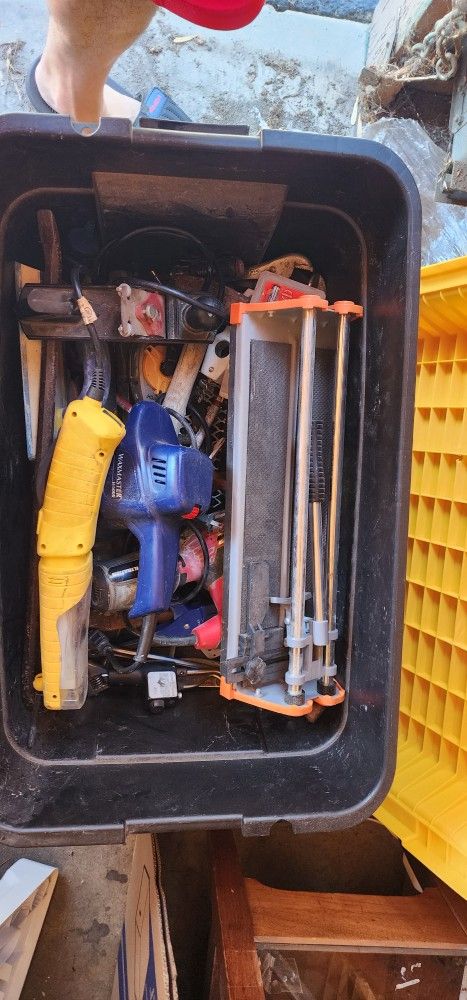 Assorted Hand And Power Tools