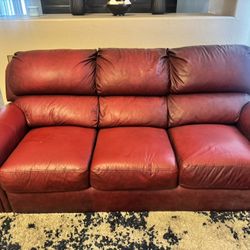 Red Couch! Moving Sale!
