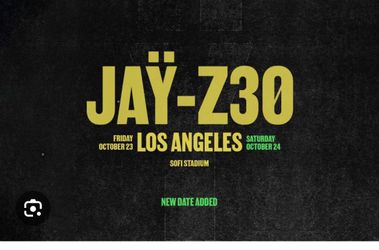 Sofi Jay-Z Parking Tomorrow