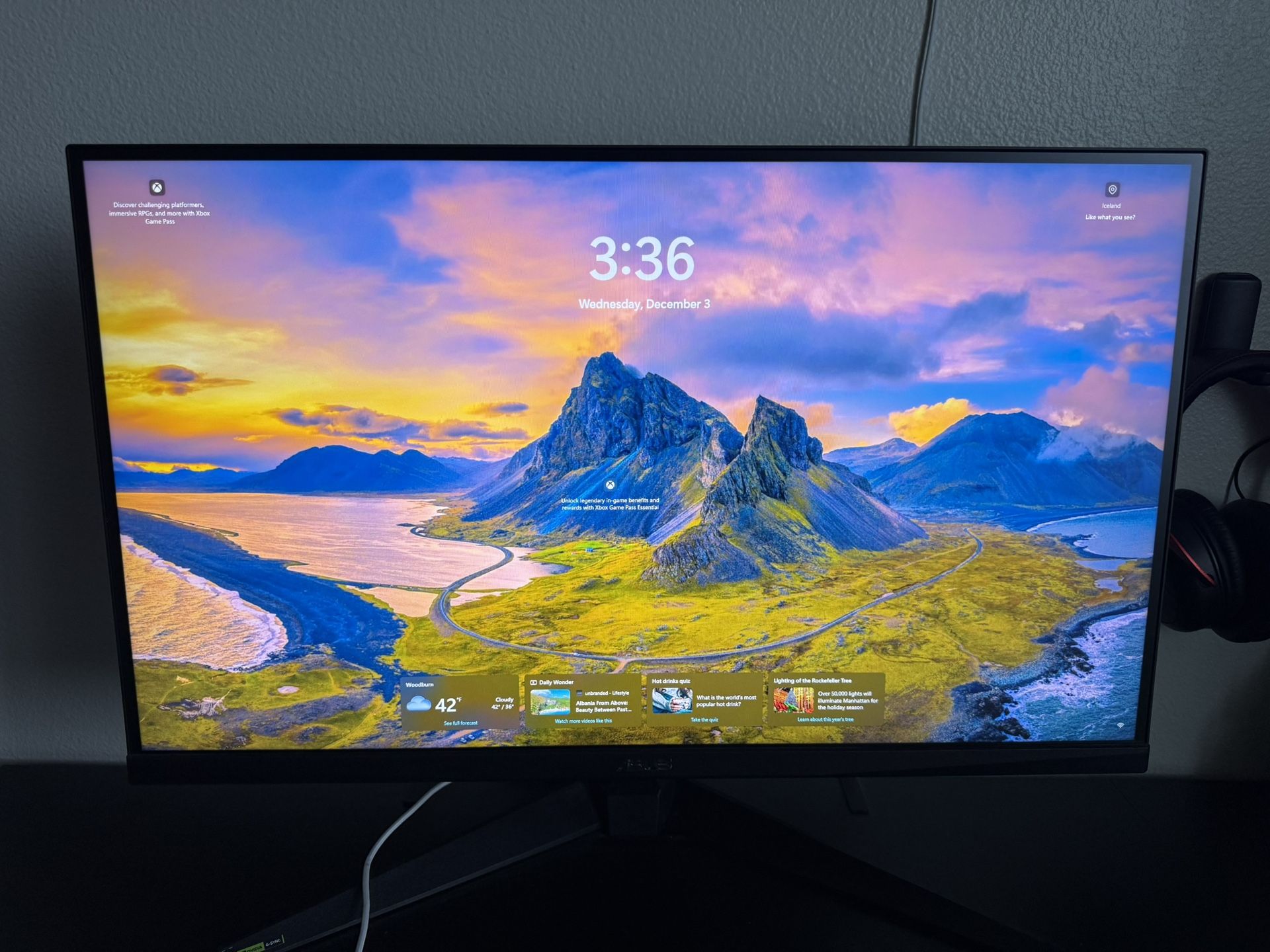 Asus TUF Monitor (specs In Description)