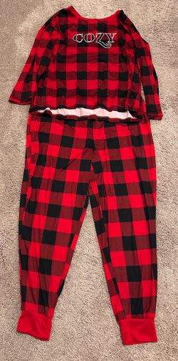 Red Buffalo Plaid Pajama Set Size Large