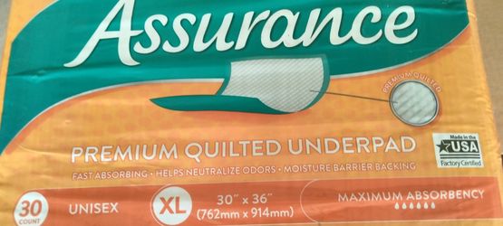 Assurance XL Unisex Underpads