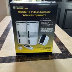 Wireless Speakers For Indoor/outdoor 