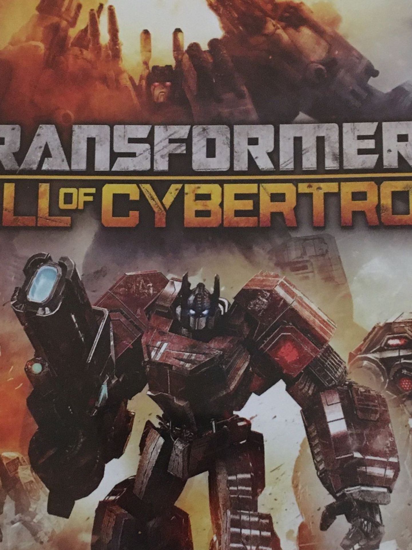 XBox 360 Transformers Fall Of Cybertron
