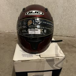 HJC Motorcycle Helmet (XS - Wine)