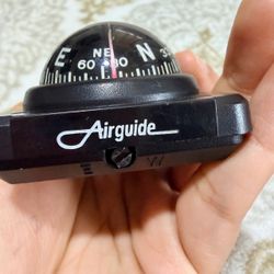 Vintage Airguide Compass with Mounting Bracket