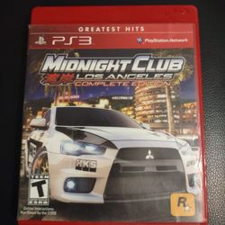 MIDNIGHT CLUB PS3