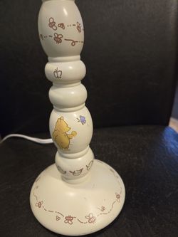 Vintage "Winnie The Pooh" Nursery Lamp