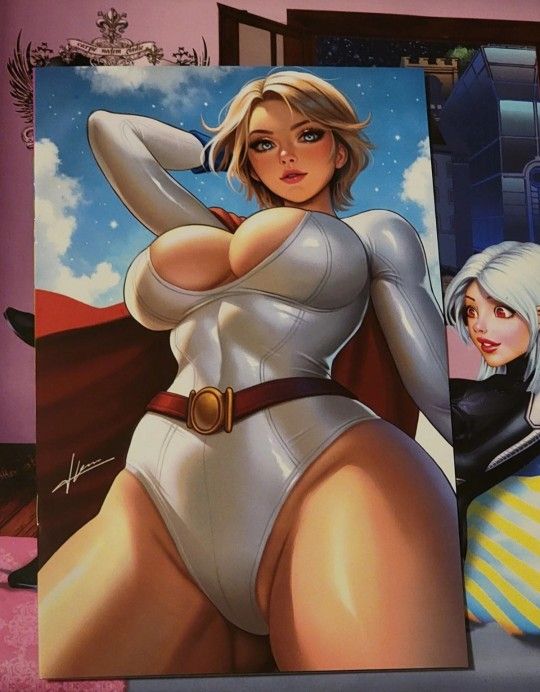 Artist Alley Multiverse Saga Power Girl Cosplay. (Comic Book) 🐕🐍🐕
