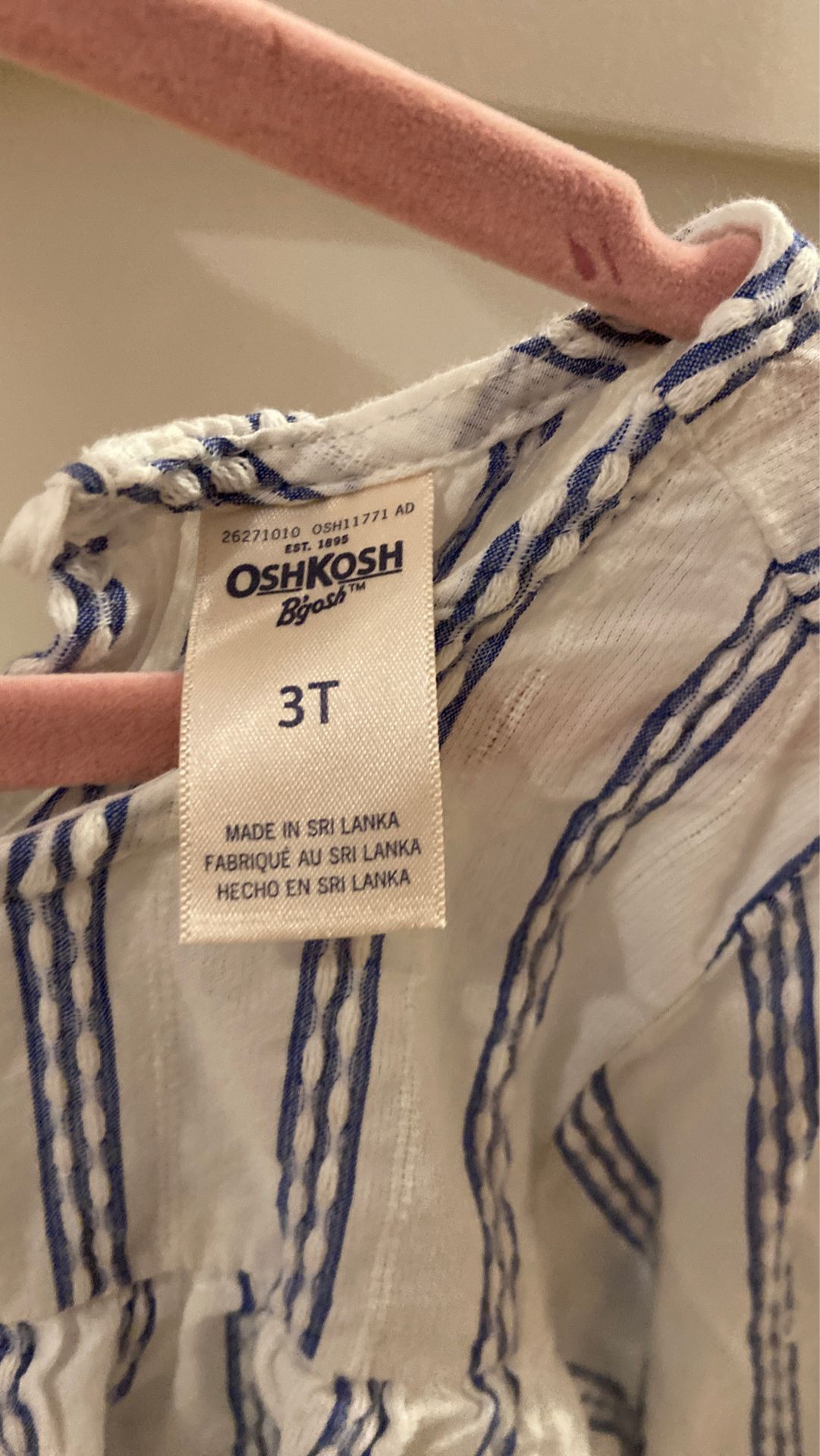 Oshkosh 3T blouse