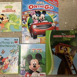 Mickey Mouse Books Bundle 