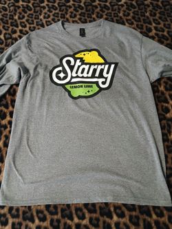 Starry men's long sleeve shirt (size large)