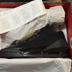 Jordan Black Cat 3 (Size 13)