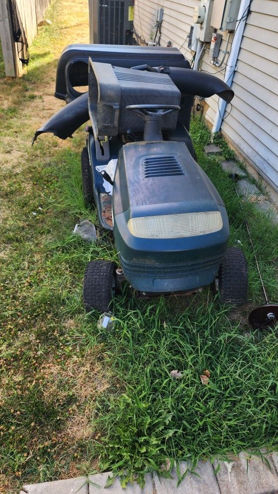 Free Ride On Craftsman Lawnmower