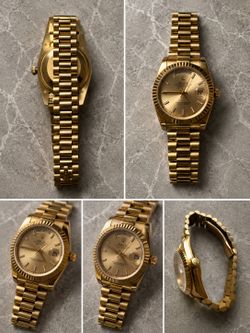 Beautiful gold watch