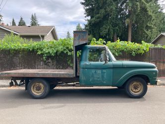 1964 Ford F 100 Flatbed Truck