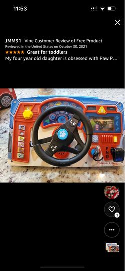 Melissa & Doug PAW Patrol Rescue Mission Wooden paw patrol Toys, Pretend Play Driving