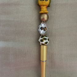 Disney Doorable Winnie The Pooh Pilot Helmet Beaded Pen