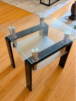 Glass table ( set of 2 )