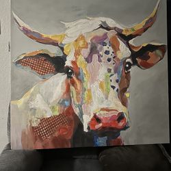 Caw Canvas Large Frame