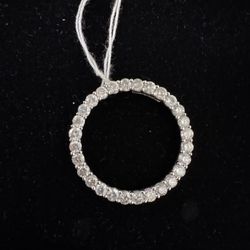 14k Wg 2.8 Carat Diamond Picture Frame 