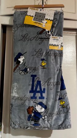 Dodgers Snoopy blanket