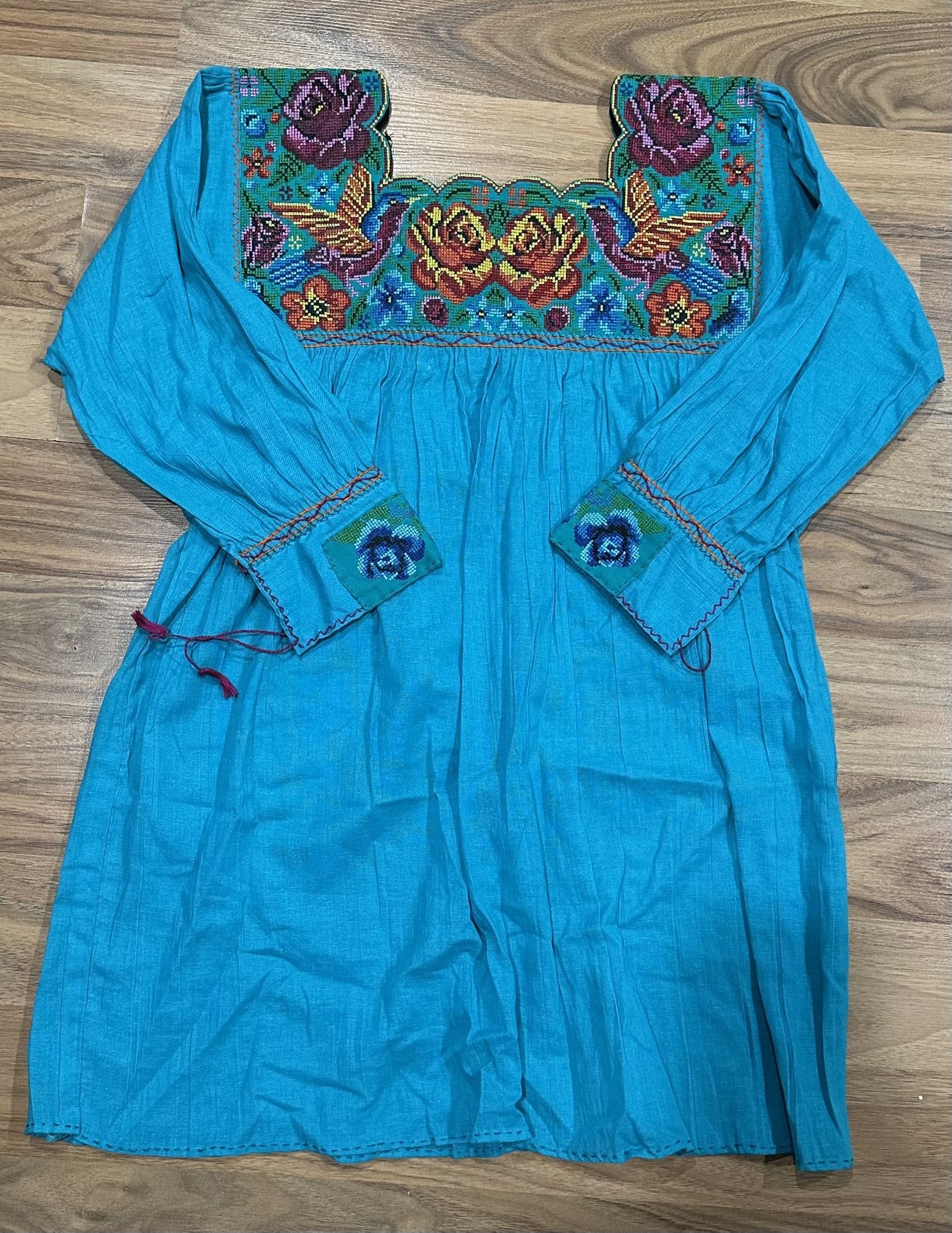 Hand Embroidered Blouse M/L