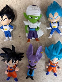Limited Collection Burger King Dragon Ball Z Toys. Full Set of 6