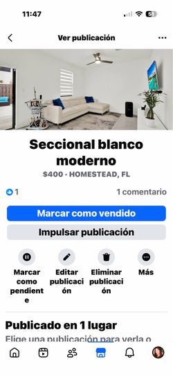 Seccional Blanco Moderno