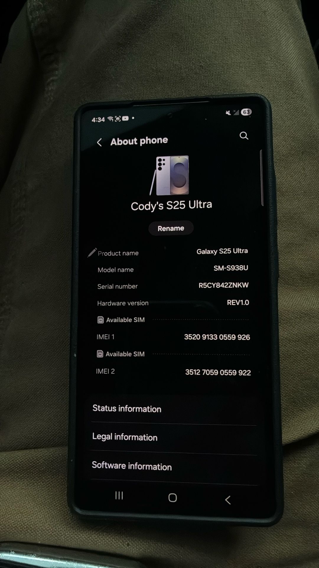 Samsung Galaxy 25 Ultra