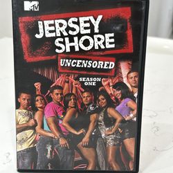 Jersey Shore Season One Uncensored DVD 2010 3-Disc Set MTV Reality Show