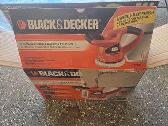 Black and Decker 6 inch random orbit waxer and polisher