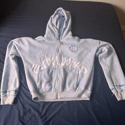 Blue Y2K Hoodie 
